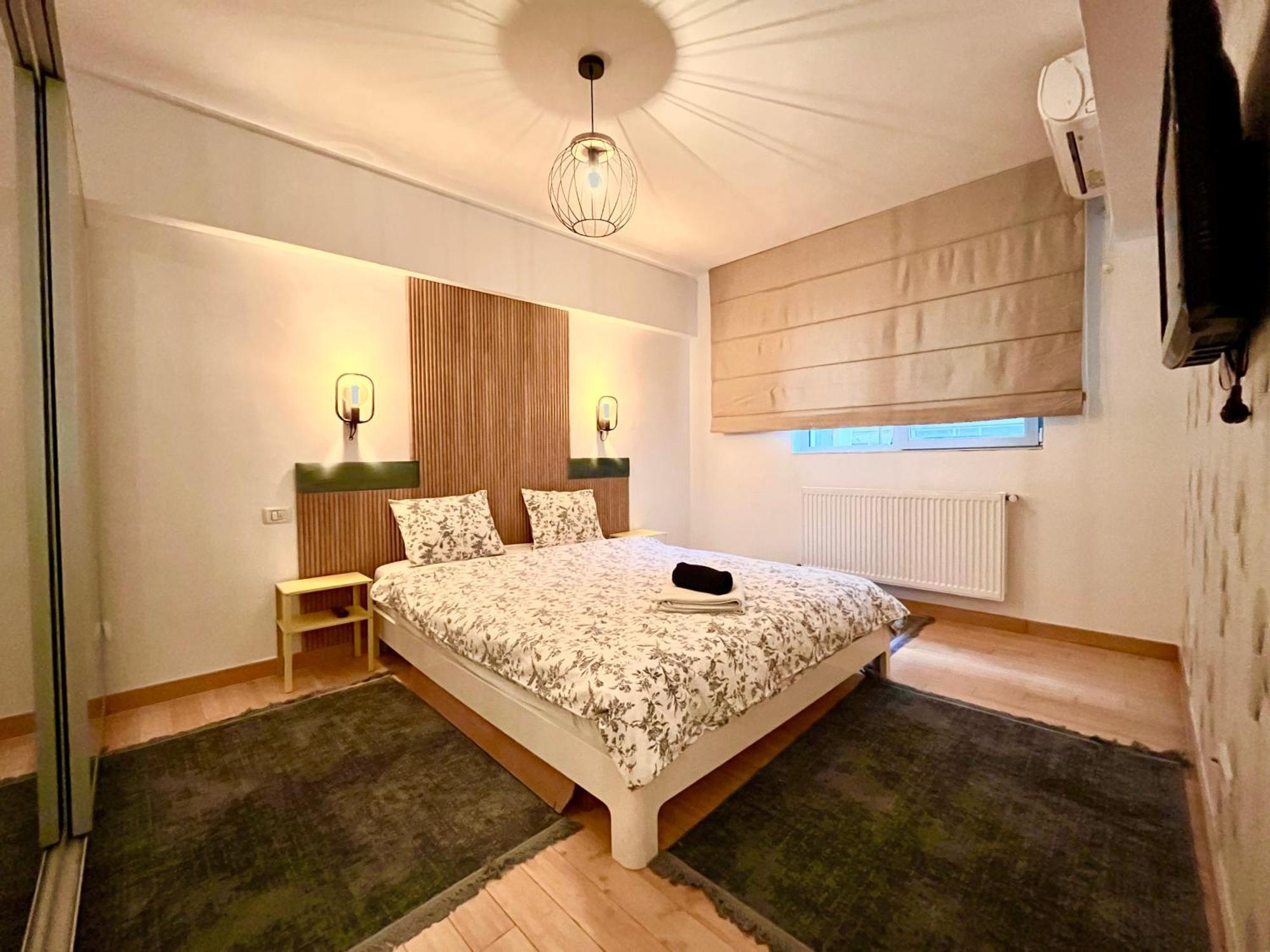 Cozy Apartment With Balcony 布加勒斯特 外观 照片
